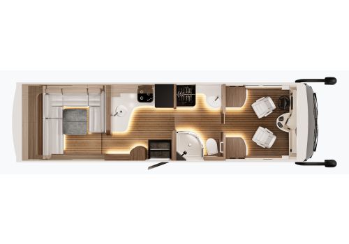 Integral Motorhome CONCORDE Carver 890 RLI en Sale Occasion