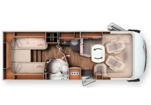 Integral Motorhome CARTHAGO c-tourer I 148 en Sale Occasion