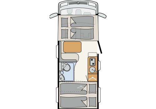 Integral Motorhome DETHLEFFS Globebus I1 en Sale Occasion