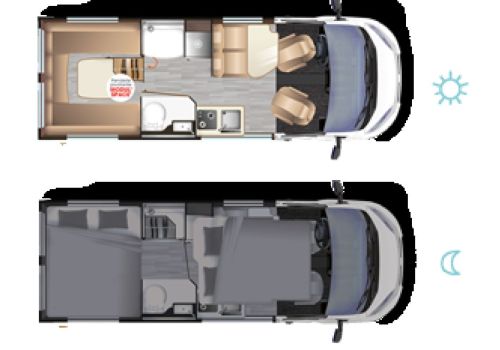 Camper Van DREAMER Living Van Select en Catalog