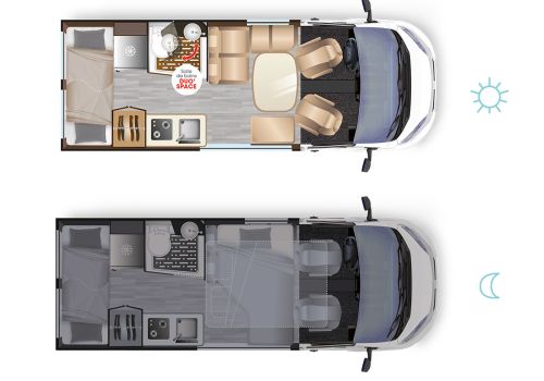Camper Van DREAMER Family Van Select en Catalog