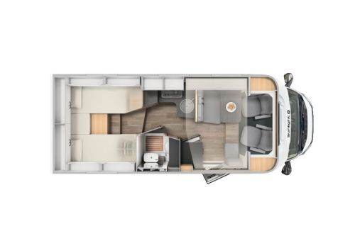 Low Profile Motorhome SUNLIGHT T67S en Rent