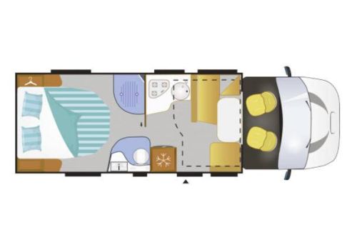 Low Profile Motorhome ROLLER TEAM 398 XLB Special Edition en Sale Occasion