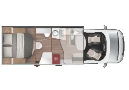 Low Profile Motorhome ROLLER TEAM Kronos 266 TL Spring Edition en Sale Occasion
