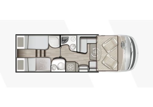 Integral Motorhome MOBILVETTA K-Yatch Tekno Line 85 en Sale Occasion