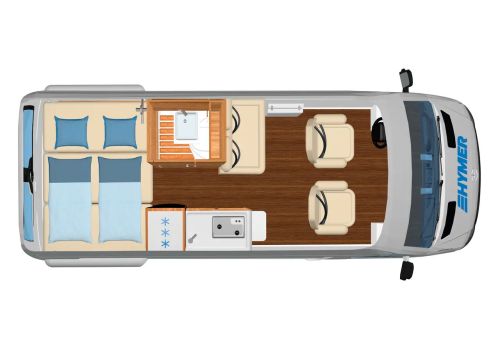 Camper Van HYMER Grand Canyon S en Sale Occasion
