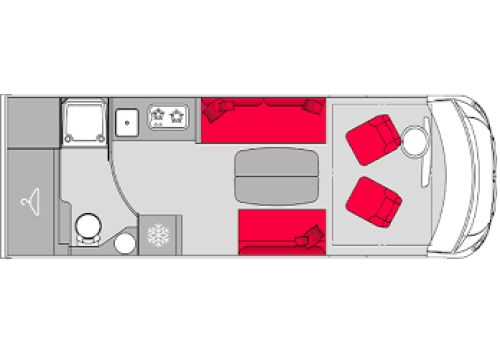 Integral Motorhome PILOTE G690D en Sale Occasion