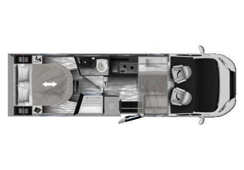 Low Profile Motorhome MOBILVETTA KEA Kompakt 68 en Sale Occasion
