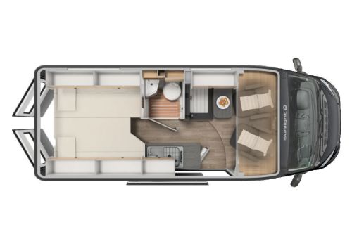 Camper Van SUNLIGHT Cliff 602 Adventure Automática en Rent