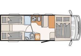 Integral Motorhome DETHLEFFS Trend I 7057 EB modelo 2019 en Sale Occasion