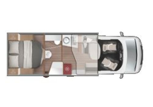 Low Profile Motorhome ROLLER TEAM Kronos 266TL en Sale Occasion
