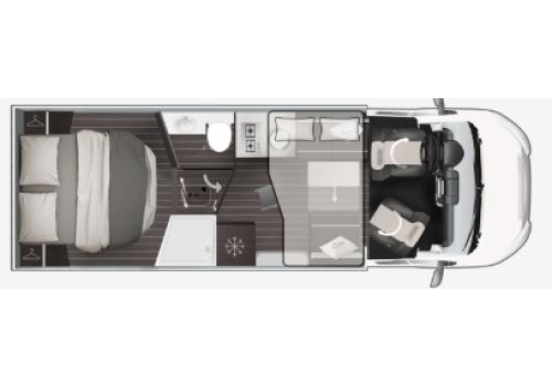 Low Profile Motorhome ROLLER TEAM Zefiro 267 TL en Catalog
