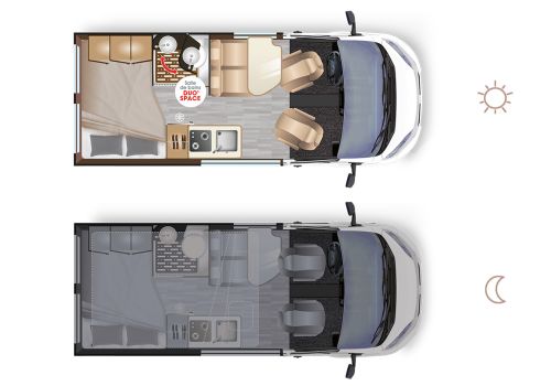 Camper Van DREAMER D43UP en Catalog