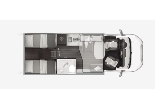 Low Profile Motorhome ROLLER TEAM Zefiro 285 TL en Sale Occasion