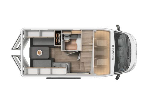 Camper Van SUNLIGHT Cliff 540V VanLife en Catalog