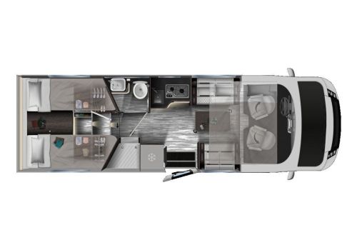 Integral Motorhome MOBILVETTA KEA I 86 en Sale Occasion
