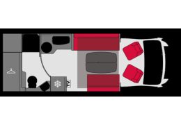 Capuchina Motorhome PILOTE P696D en Sale Occasion