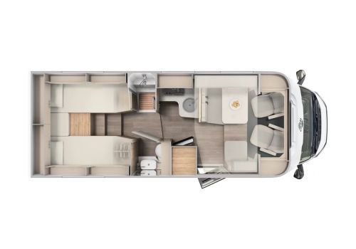 Low Profile Motorhome CARADO T 447 en Sale Occasion