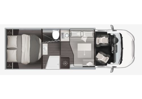 Low Profile Motorhome ROLLER TEAM Zefiro 266 TL en Catalog