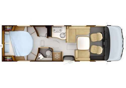 Integral Motorhome RAPIDO Distinction I 1090 en Sale Occasion