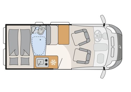 Camper Van DETHLEFFS Globetrail 540 DR en Catalog