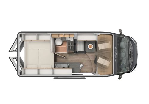 Camper Van SUNLIGHT Cliff 600-X RT en Catalog