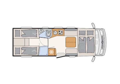 Integral Motorhome DETHLEFFS Esprit I 7150-2 EBL en Sale Occasion