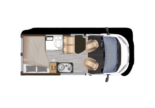 Camper Van DREAMER D43UP FUN+ en Catalog