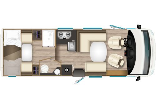 Integral Motorhome ITINEO SB740 en Catalog
