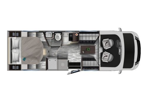 Integral Motorhome MOBILVETTA K-Yatch Tekno Line 90 en Catalog