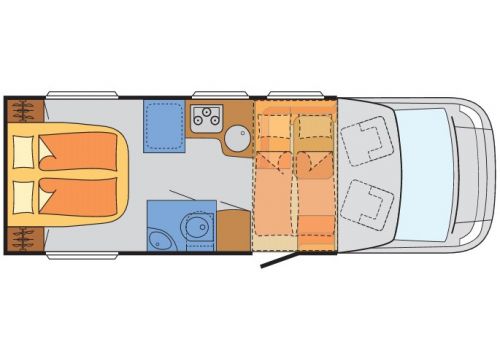 Low Profile Motorhome SUNLIGHT T-69 L 10 year limited en Sale Occasion