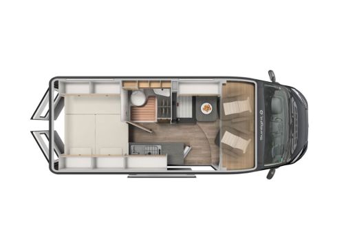 Camper Van SUNLIGHT Cliff 600 X RT en Catalog