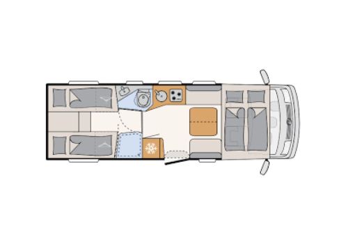 Integral Motorhome DETHLEFFS Esprit I 7150-2 EB en Sale Occasion