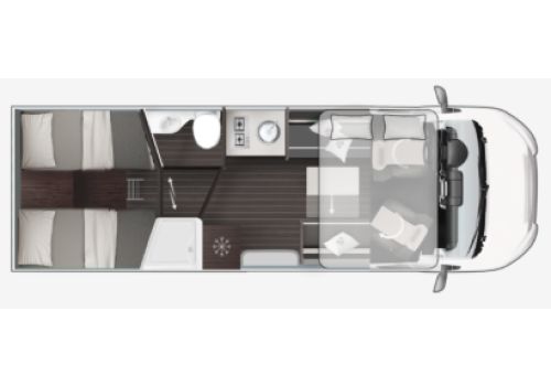 Integral Motorhome ROLLER TEAM Zefiro 287 INT en Sale Occasion