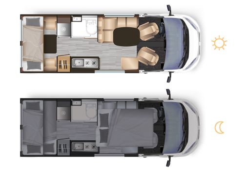 Camper Van DREAMER Camper five FUN + en Sale Occasion