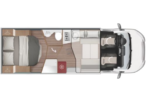 Low Profile Motorhome ROLLER TEAM Kronos 267 TL Spring Edition en Sale Occasion