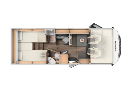 Integral Motorhome SUNLIGHT Sunlight I68 Adventure Edition en Rent