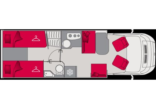 Low Profile Motorhome PILOTE P746GJ en Sale Occasion