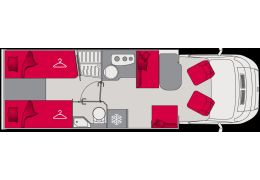 Low Profile Motorhome PILOTE P746GJ en Sale Occasion