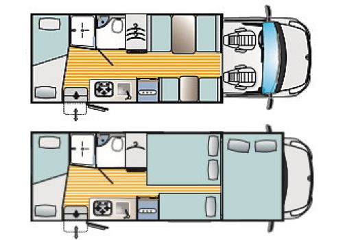 Capuchina Motorhome RIMOR Katamarano 9 en Sale Occasion