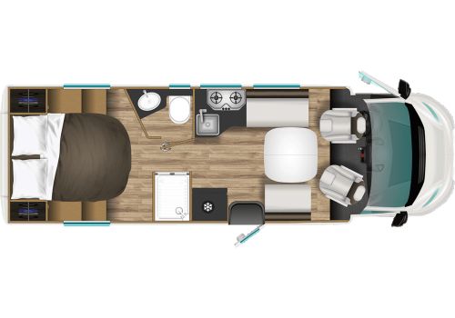 Low Profile Motorhome ITINEO PM740 en Catalog