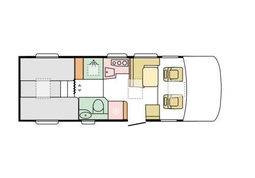 Integral Motorhome ADRIA SONIC 700 SL en Sale Occasion