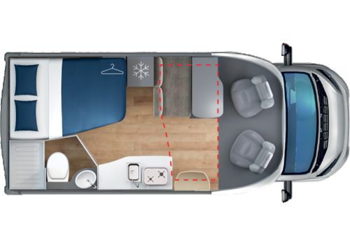 Low Profile Motorhome GIOTTILINE SIENA 330 en Sale Occasion
