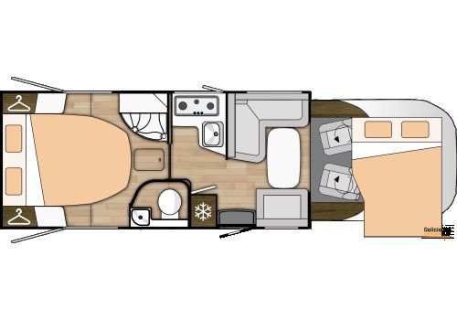 Low Profile Motorhome BENIMAR Tessoro 496 en Sale Occasion