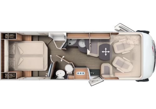Integral Motorhome CARTHAGO C-Tourer I 148 RB-QB L Comfort en Catalog