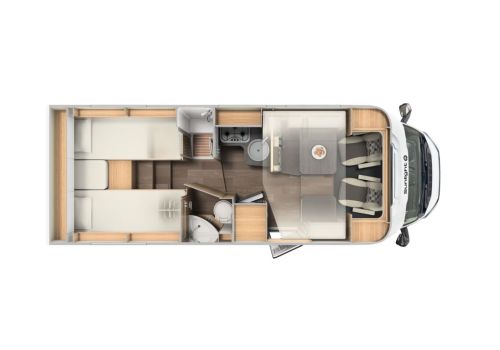 Low Profile Motorhome SUNLIGHT T68 modelo 2026 en Catalog