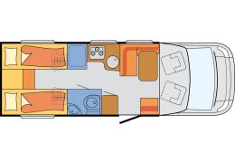 Low Profile Motorhome SUNLIGHT T 68 modelo 2016 en Sale Occasion