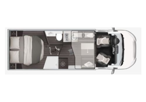 Low Profile Motorhome ROLLER TEAM Zefiro 267 TL en Catalog