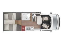 ROLLER TEAM Kronos Fit 281 TL · Low Profile Motorhome 