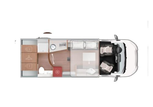 Low Profile Motorhome ROLLER TEAM Kronos 234 TL Black Edition en Catalog
